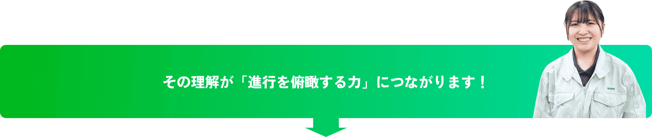 その理解が「進行を俯瞰する力」につながります！